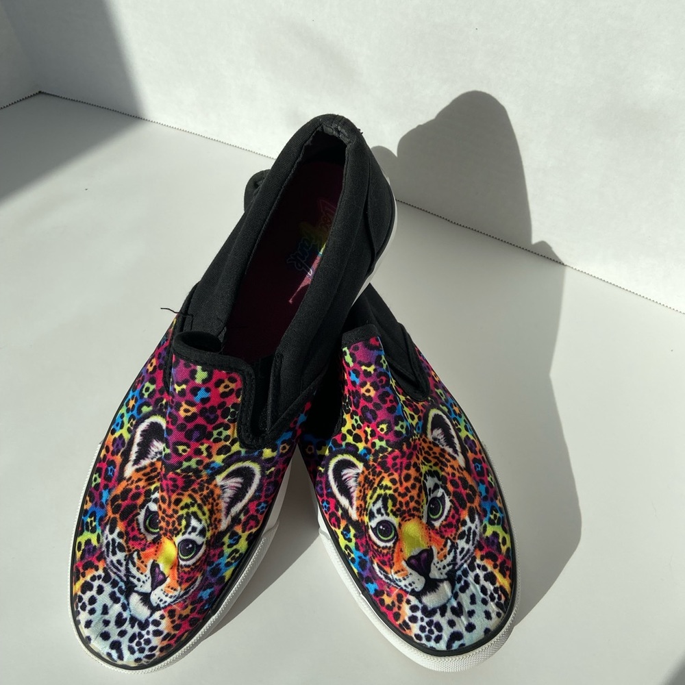 Lisa Frank slip on shoes